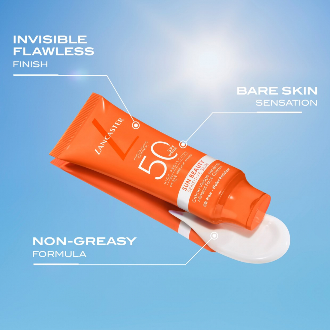 'Sun Beauty Sensitive Skin Mineral' Face Cream - 50 ml