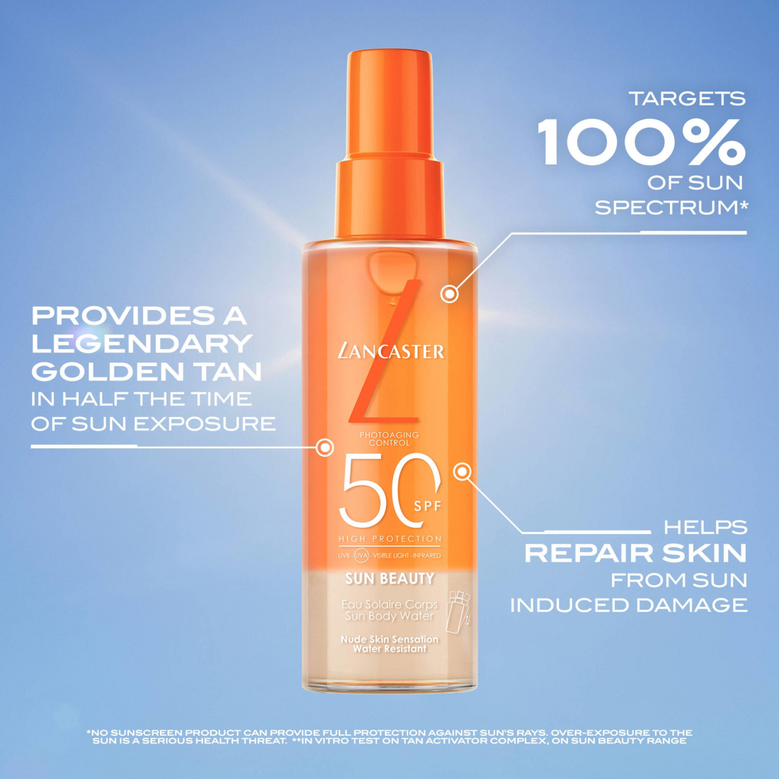 'Sun Beauty Sun Body Water SPF30' Protective Sun Water - 150 ml
