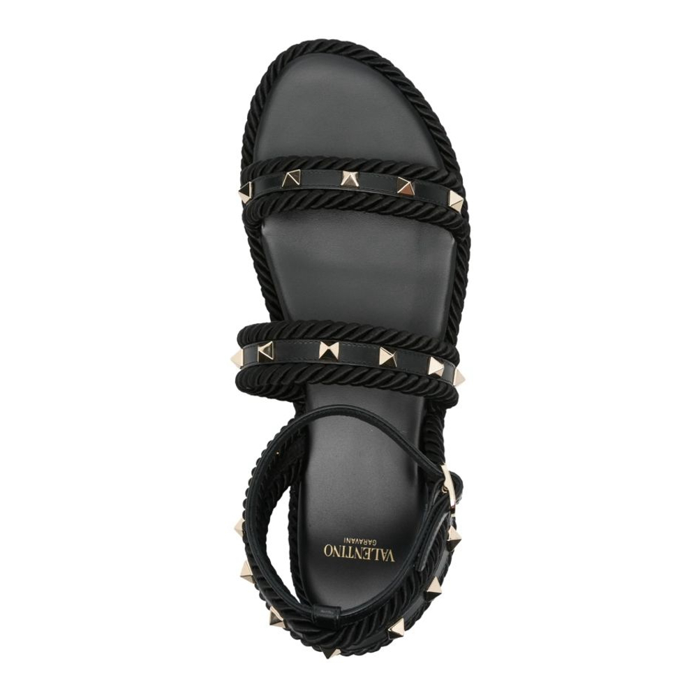 Sandales plates 'Rockstud' pour Femmes