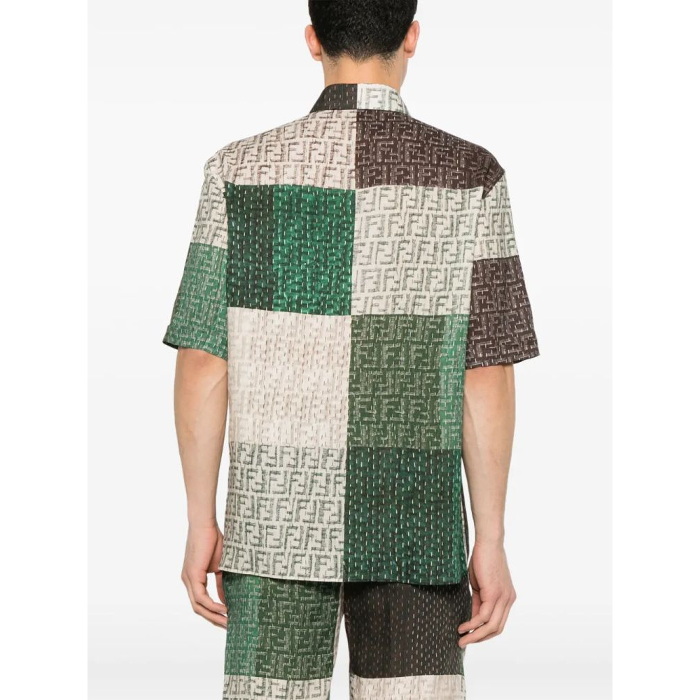 Chemise en lin 'FF' pour Hommes