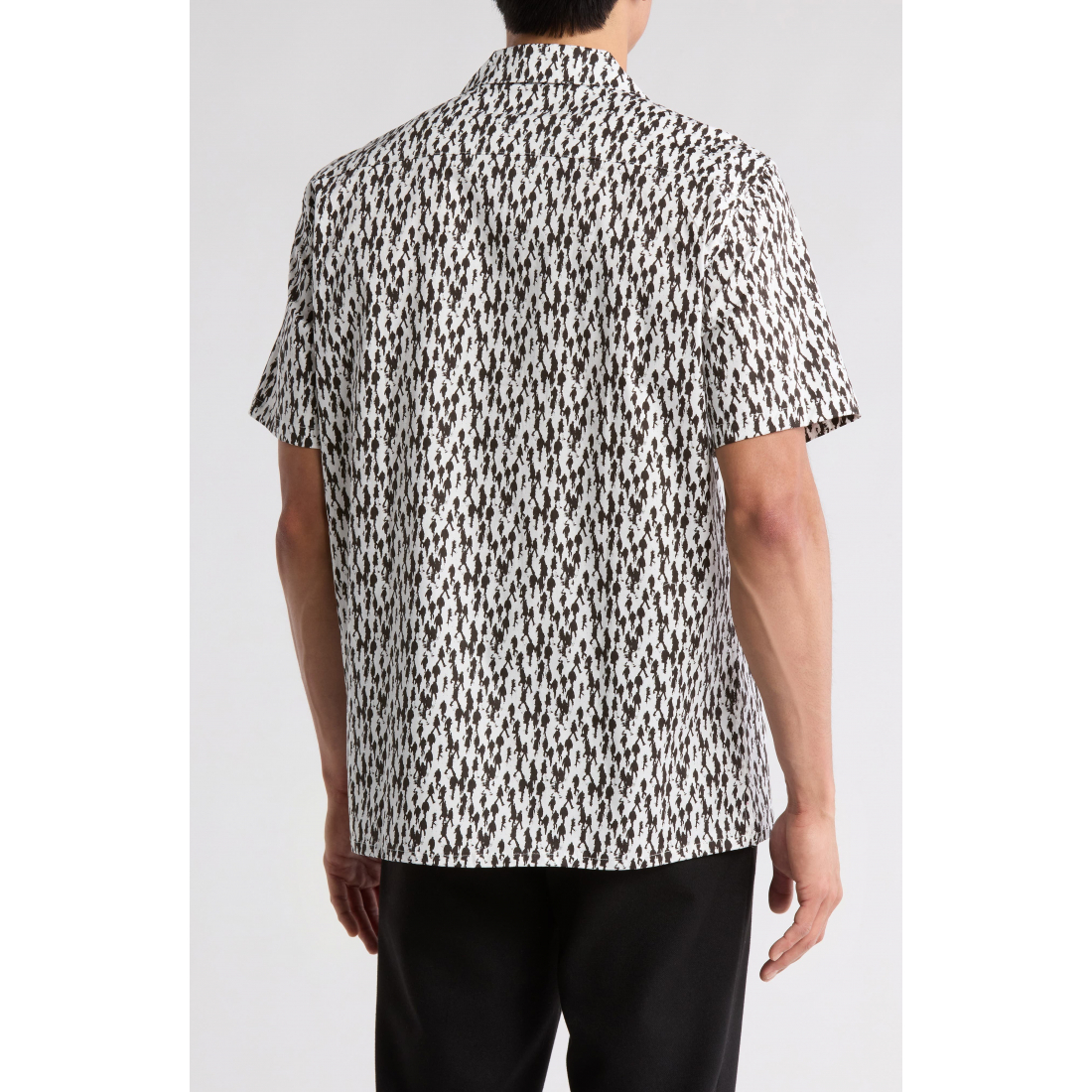 Chemise à manches courtes 'Malcolm Camp' pour Hommes