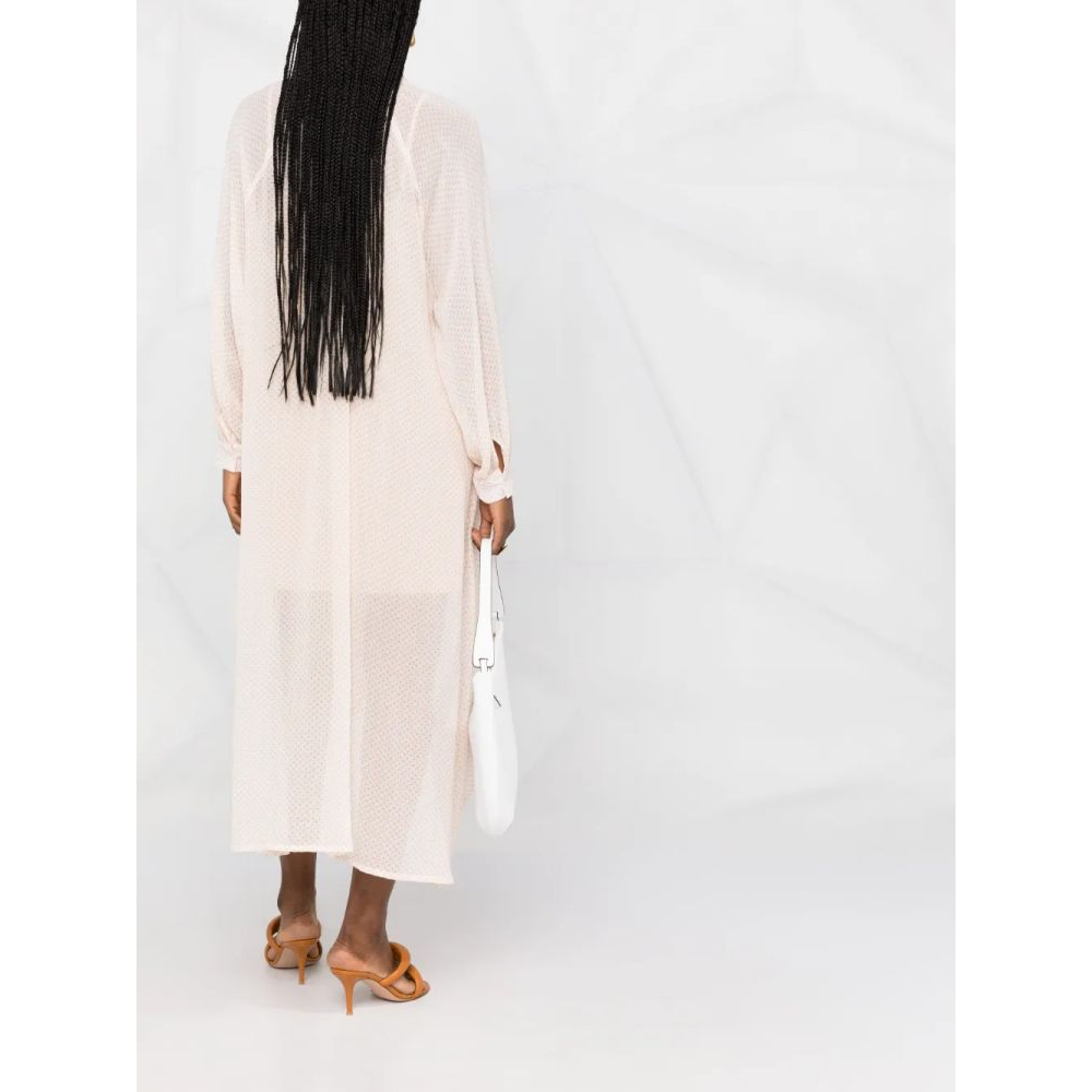 Robe Midi 'Graphic-Print Long-Sleeve Midis' pour Femmes