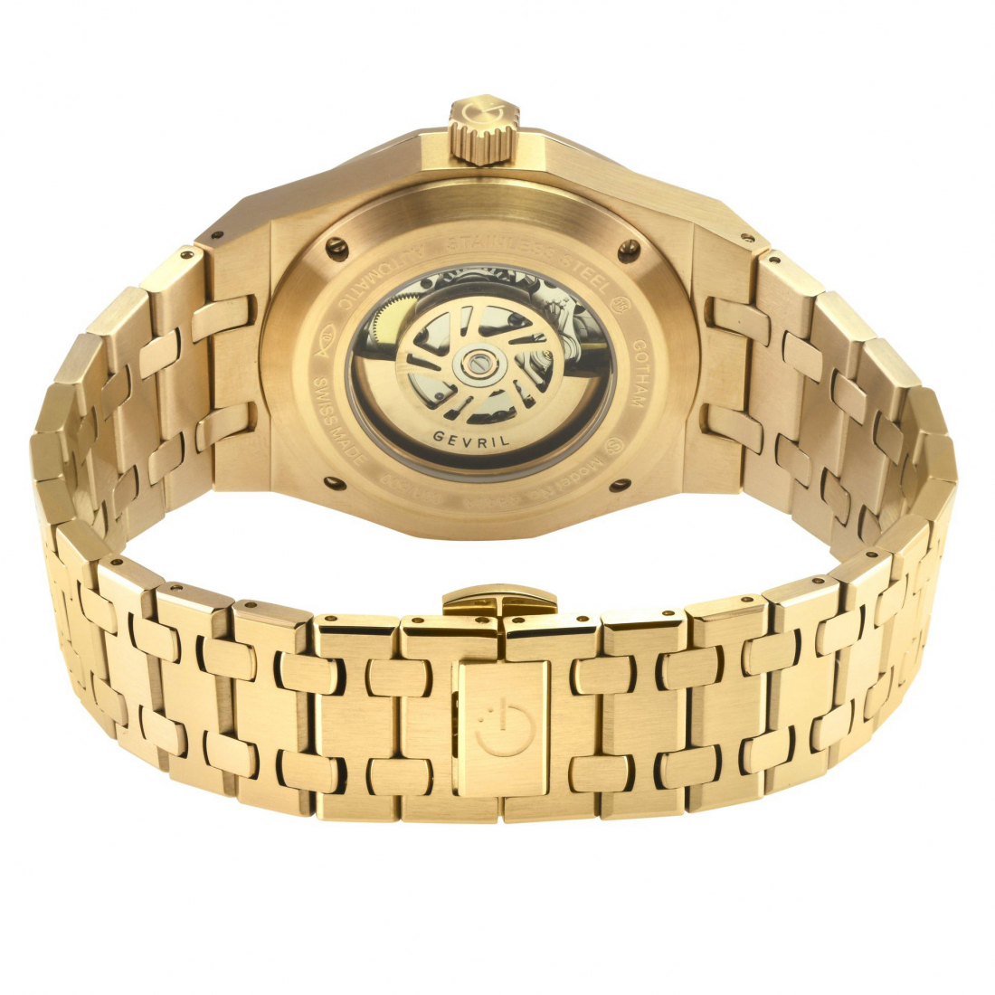 Montre 'Gotham' Automatique Suisse pour Hommes