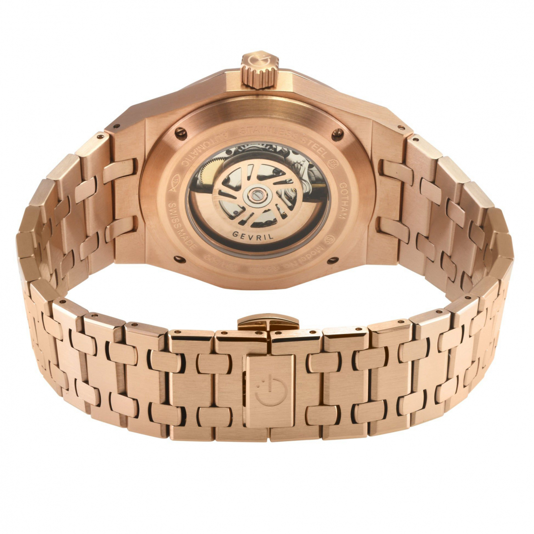 Montre 'Gotham' Automatique Suisse pour Hommes