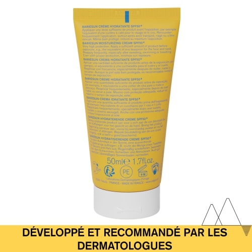 'Bariésun SPF50+' Moisturizing Cream - 50 ml