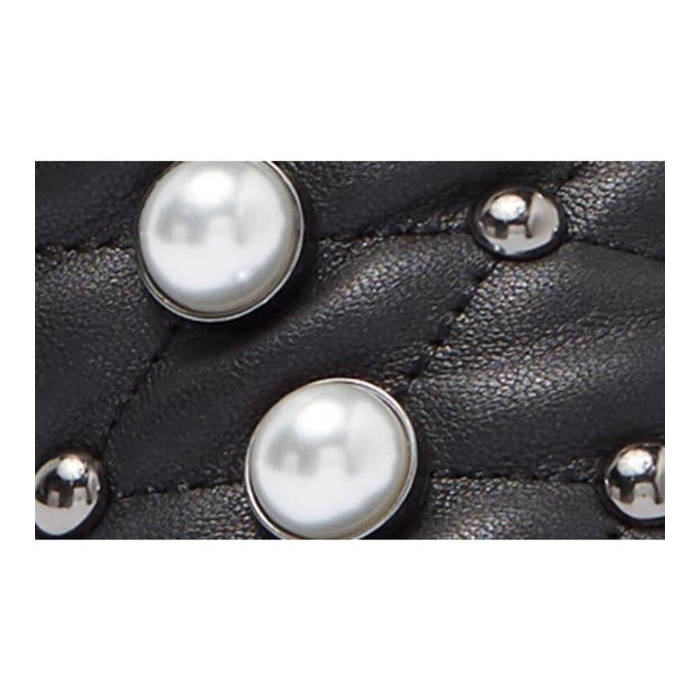 Women's 'Amina Studded' High Heel Mules