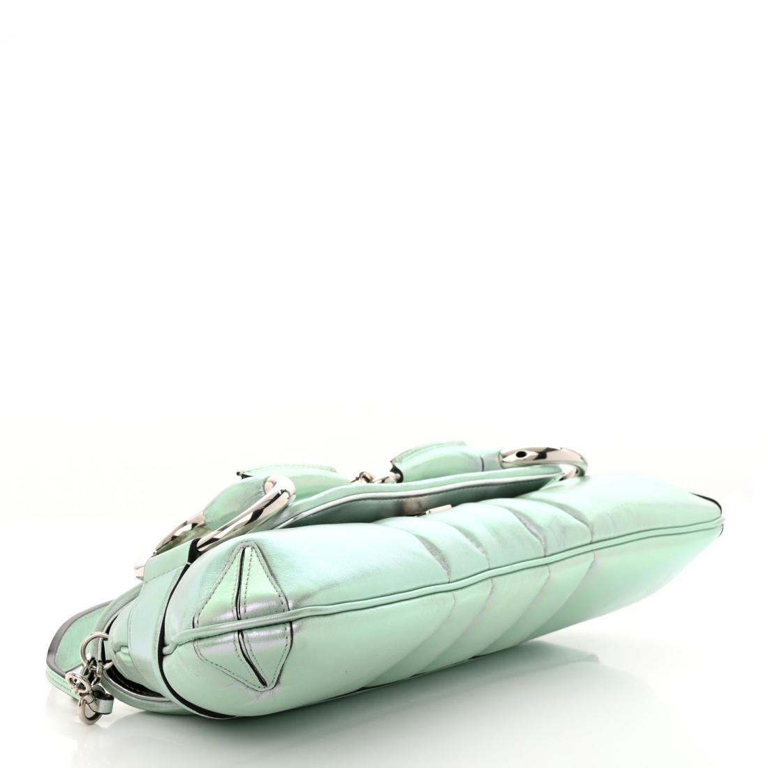 'Iridiscent Horsebit' Schultertasche für Damen