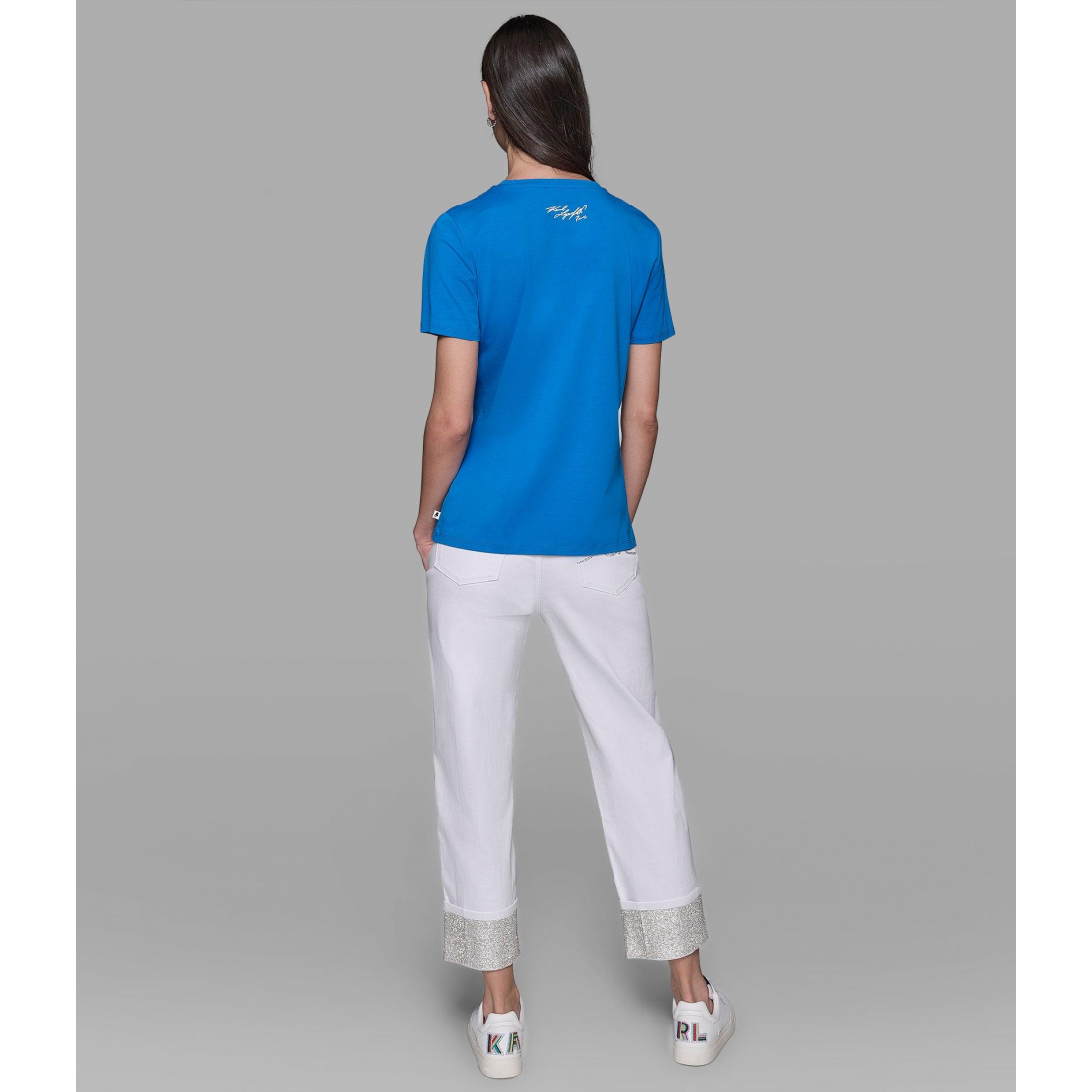 Women's 'Cest Moi Logo Tee Mercerized' T-Shirt