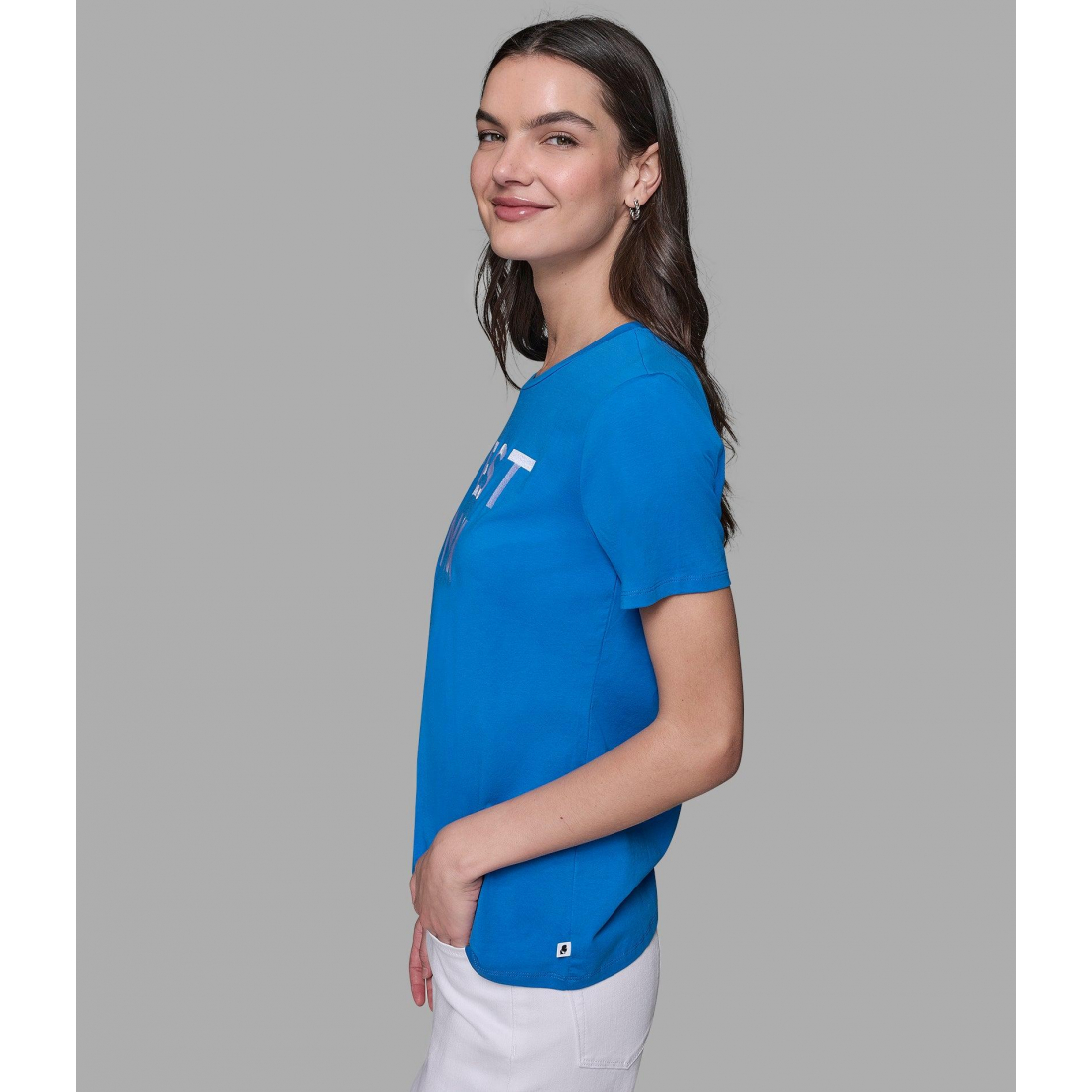 Women's 'Cest Moi Logo Tee Mercerized' T-Shirt