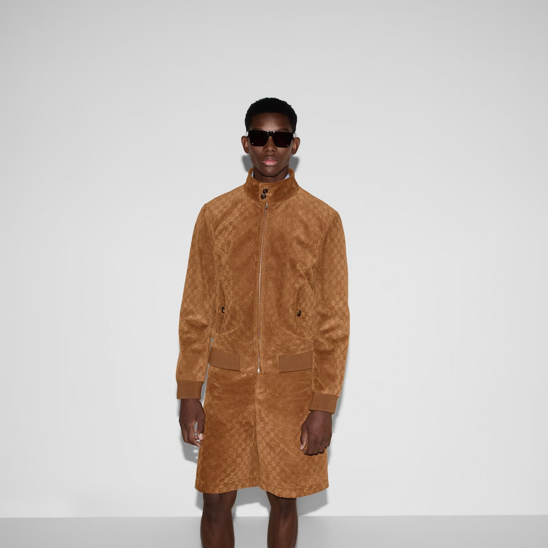 Veste 'Aviator With Embossed GG Detail' pour Hommes