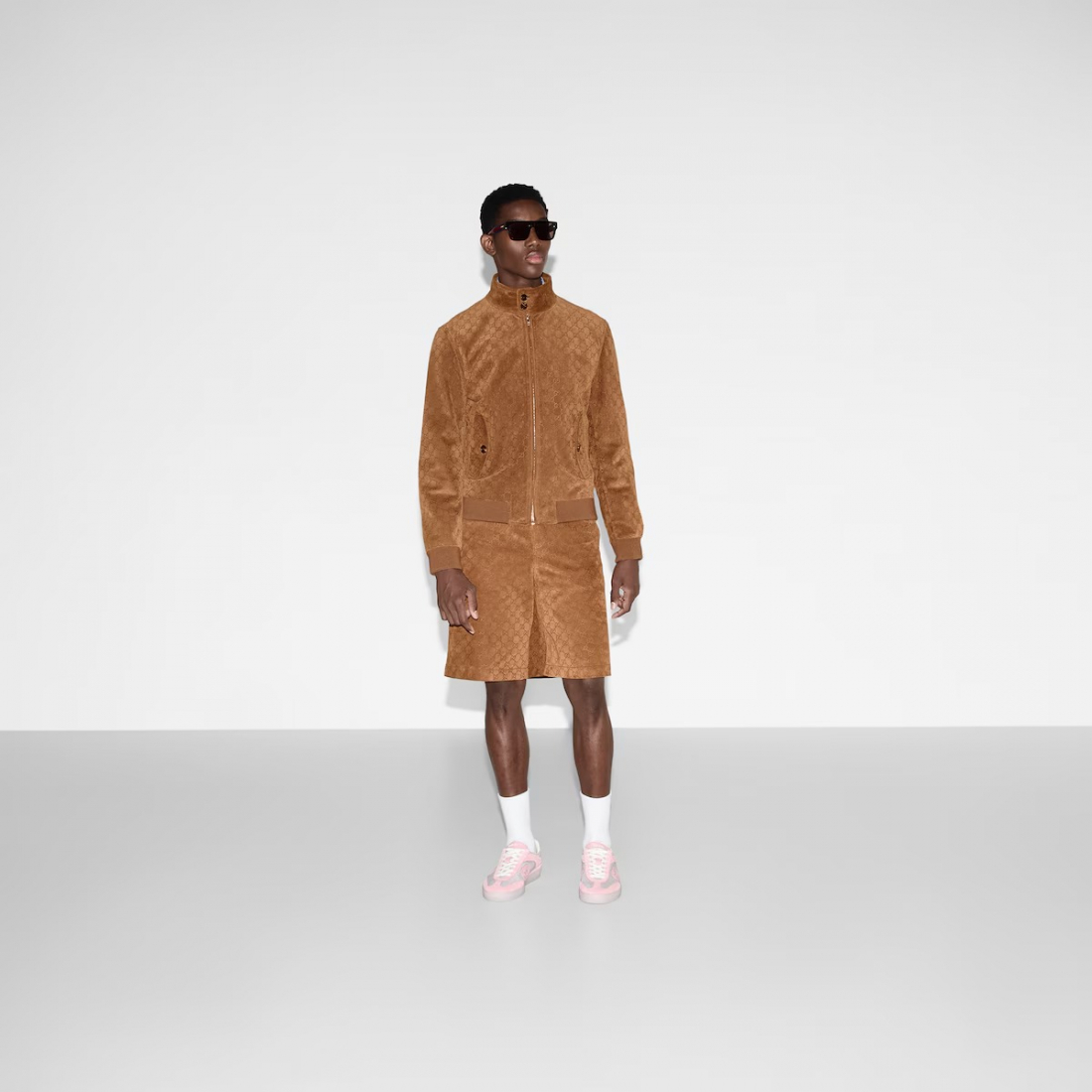 Veste 'Aviator With Embossed GG Detail' pour Hommes