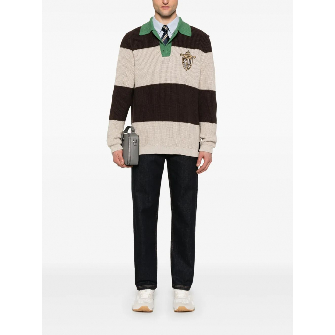 Men's Long-Sleeve Polo Shirt