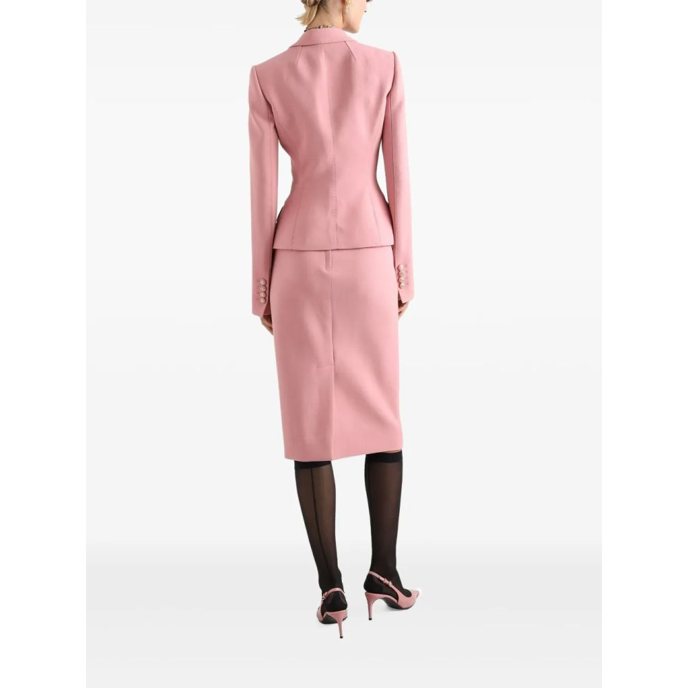 'Tweed' Midi Rock für Damen