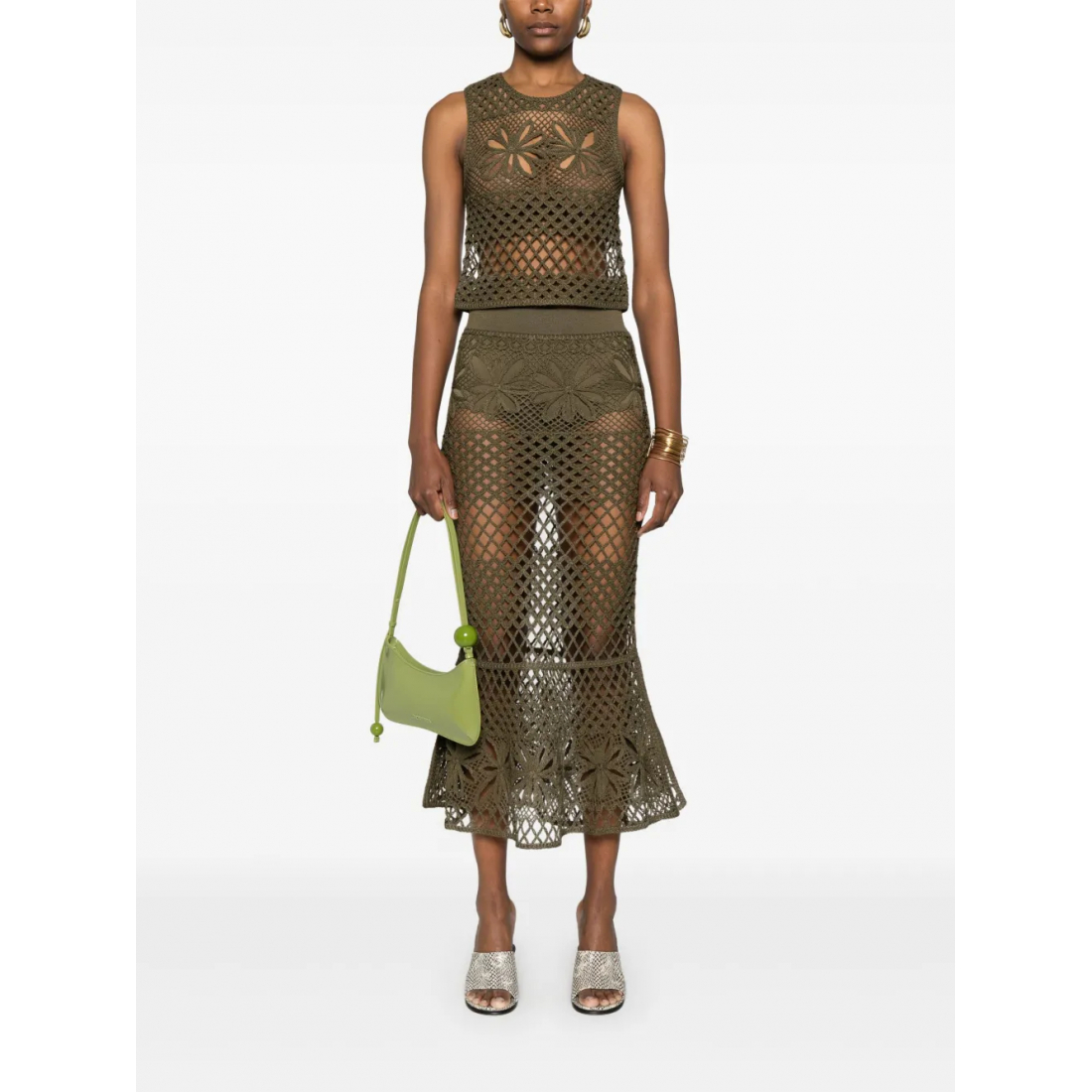 Women's 'Crispo' Midi Skirt