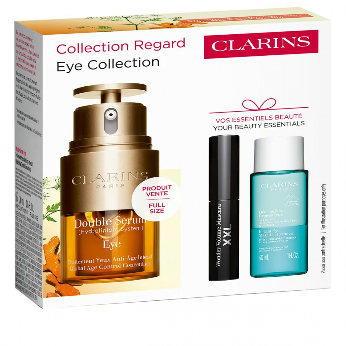 'Double Serum Eye Collection' Augenpflege Set - 3 Stücke