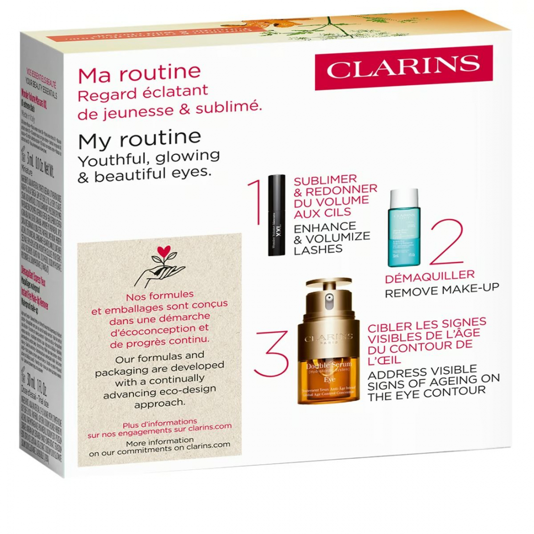 'Double Serum Eye Collection' Augenpflege Set - 3 Stücke