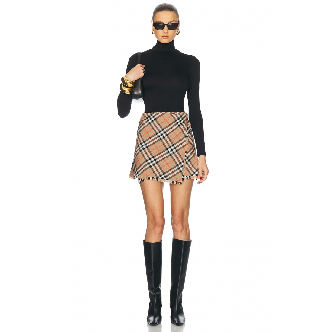 Women's 'Checkered' Mini Skirt