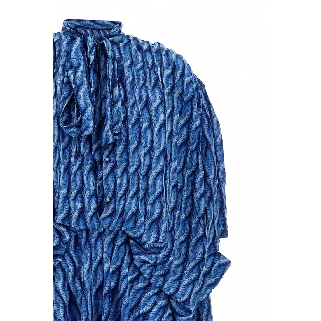 'Double Sleeve' Midi Kleid für Damen