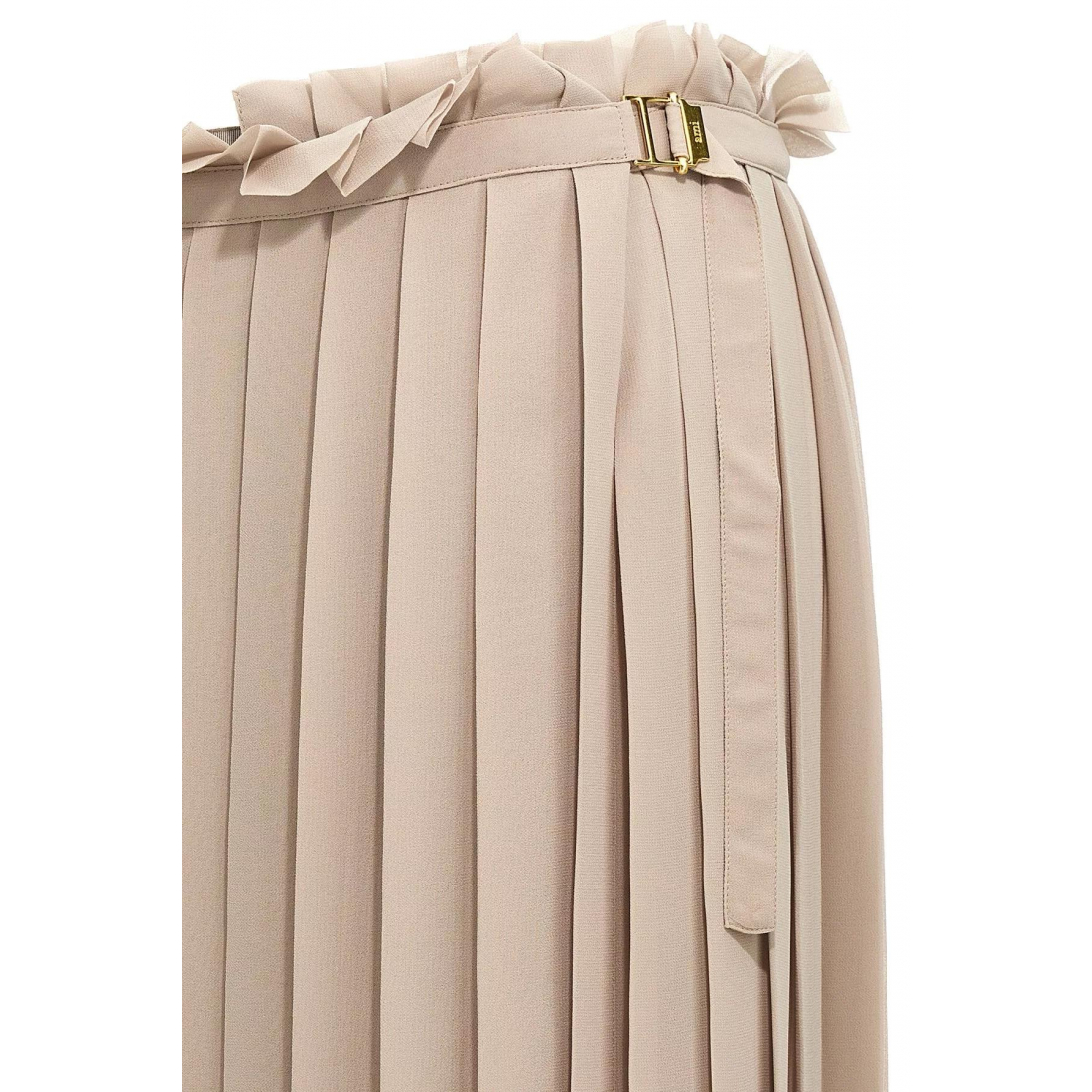 Jupe Midi 'Pleated' pour Femmes