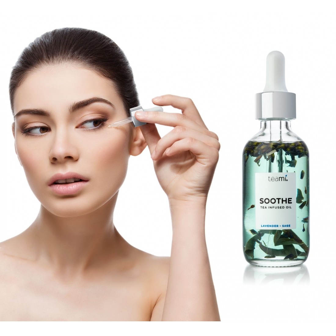 Huile pour le visage 'Soothe Tea Infused'