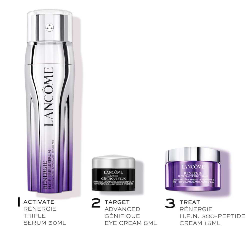 Coffret de soins de la peau 'Rénergie' - 3 Pièces