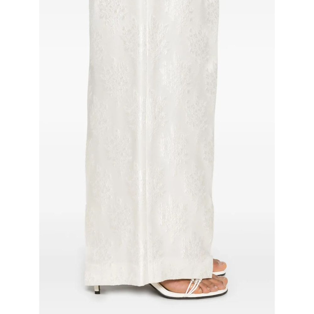 Pantalon 'Floral-Jacquard' pour Femmes