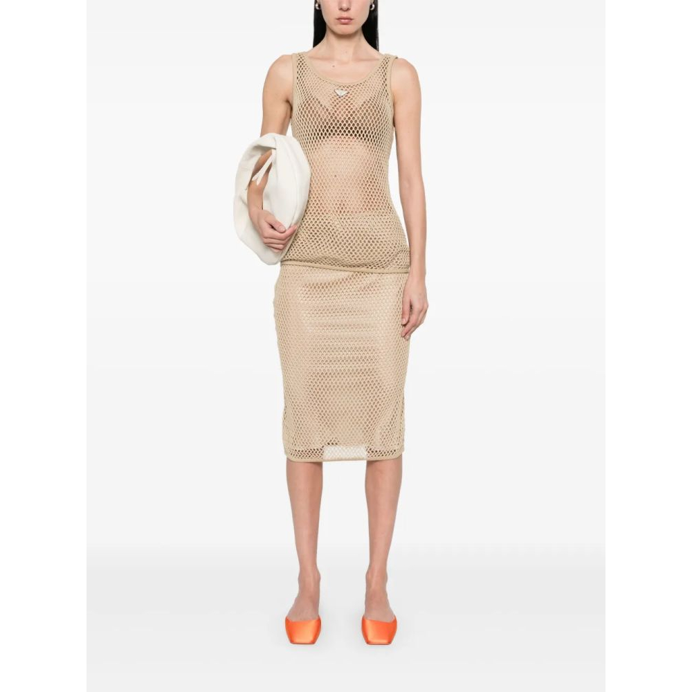 Women's 'Open-Knit' Midi Skirt