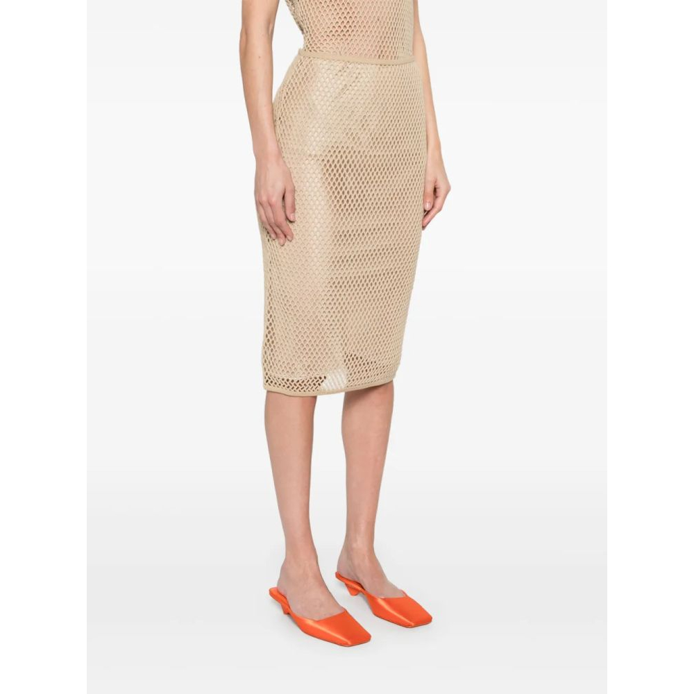 Women's 'Open-Knit' Midi Skirt