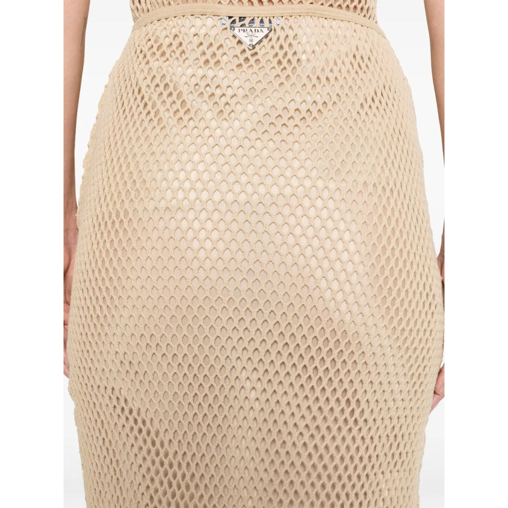 Women's 'Open-Knit' Midi Skirt