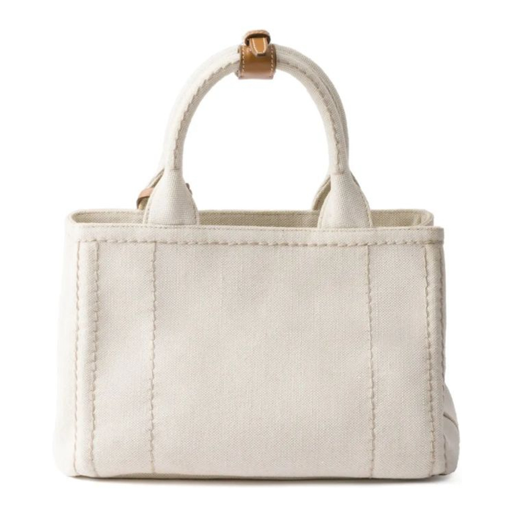 Women's 'Small Logo-Embroidered' Top Handle Bag