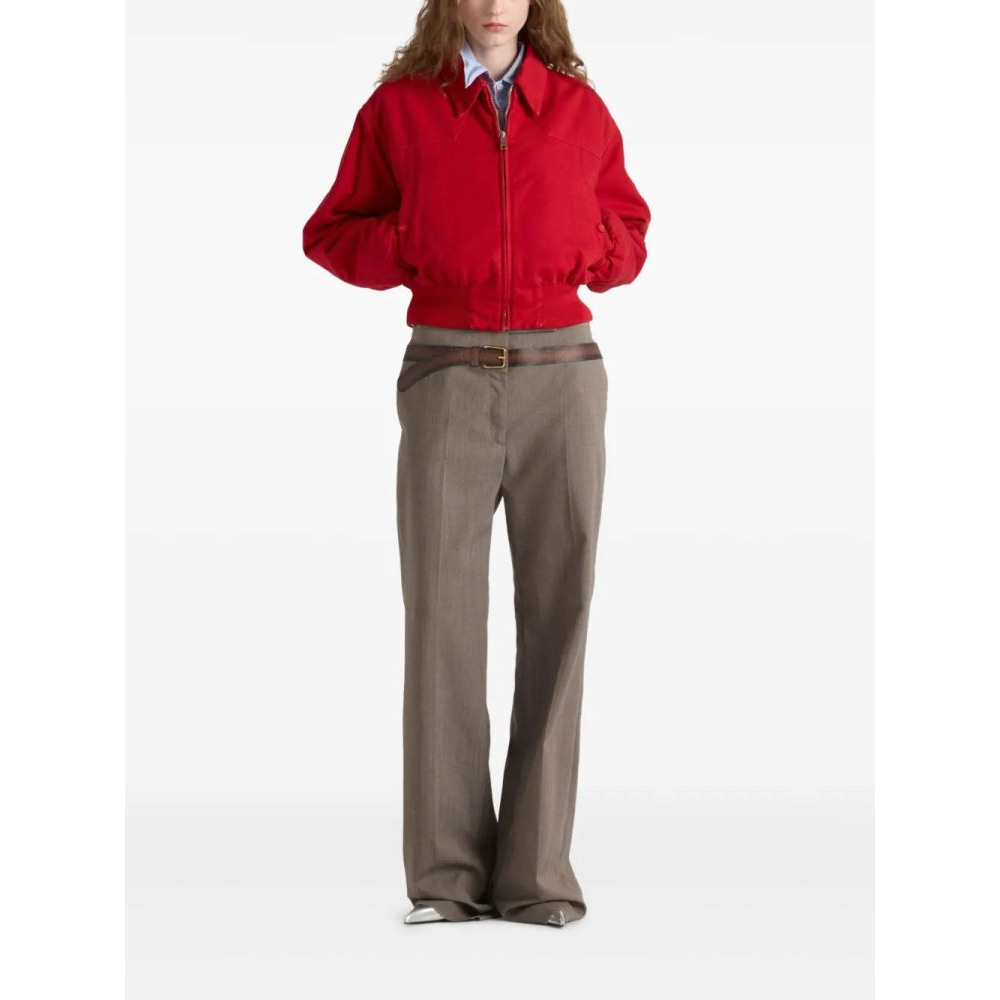 Blouson bomber 'Cut-Out Logo' pour Femmes