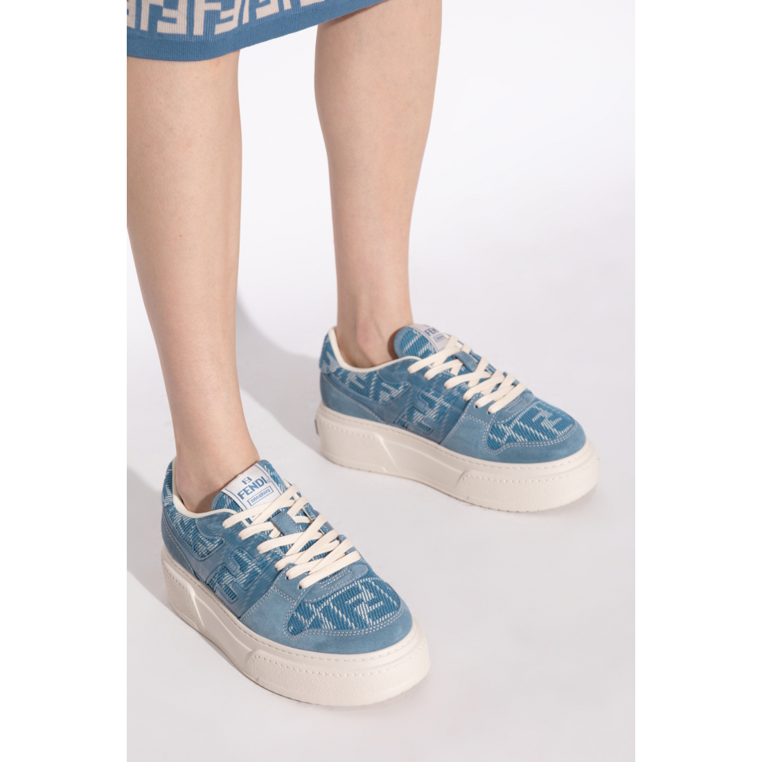 'Match' Sneaker mit Plateausohle für Damen