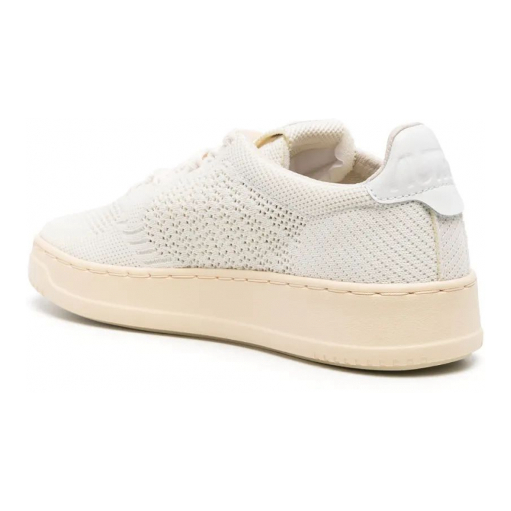 Women's 'Logo-Patch Open-Knit' Sneakers