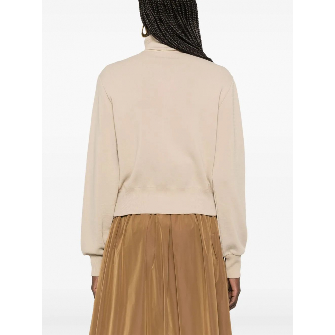 Sweatshirt 'Knitted Zip-Up' pour Femmes