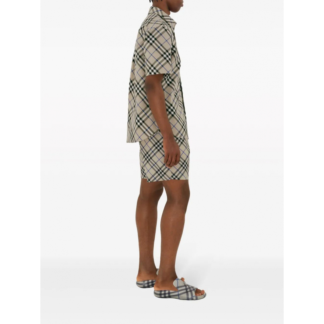 Chemise à manches courtes 'Nova Check-Jacquard' pour Hommes