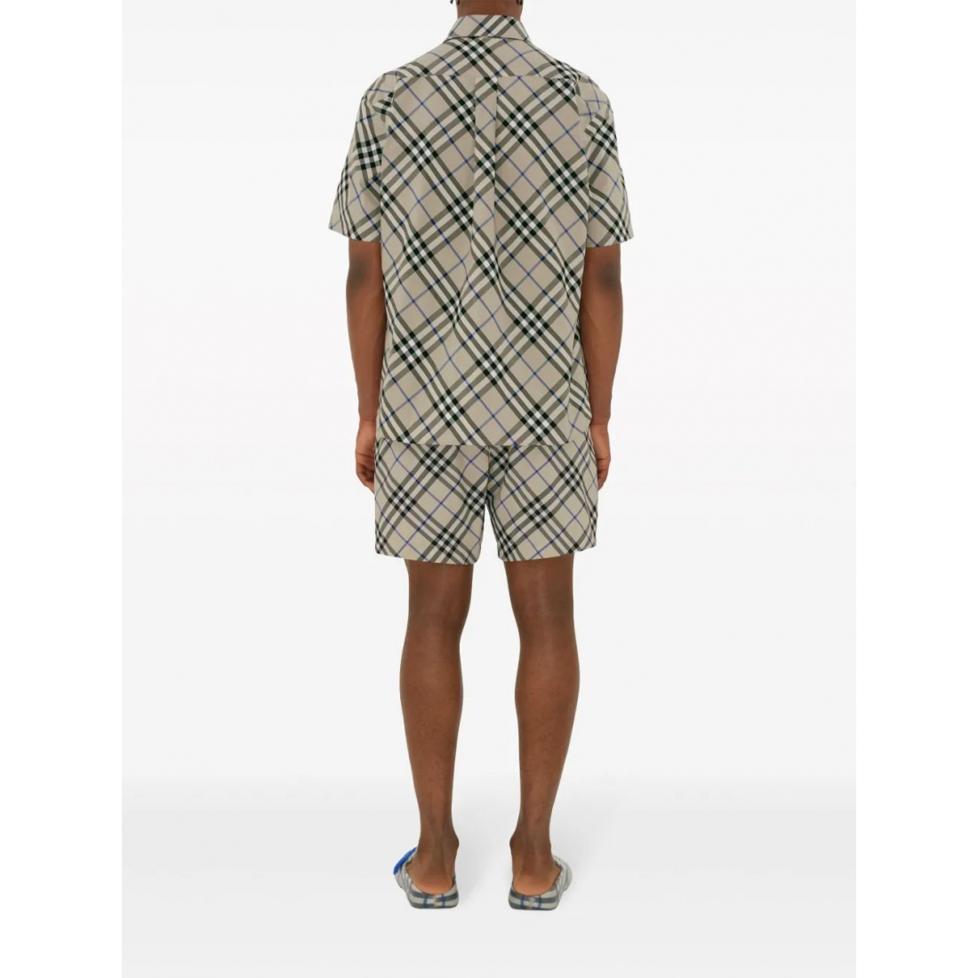 Chemise à manches courtes 'Nova Check-Jacquard' pour Hommes
