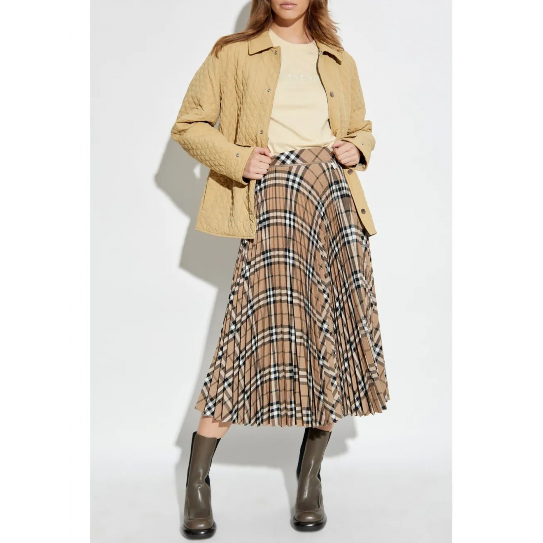 'Reversible' Gesteppte Jacke für Damen