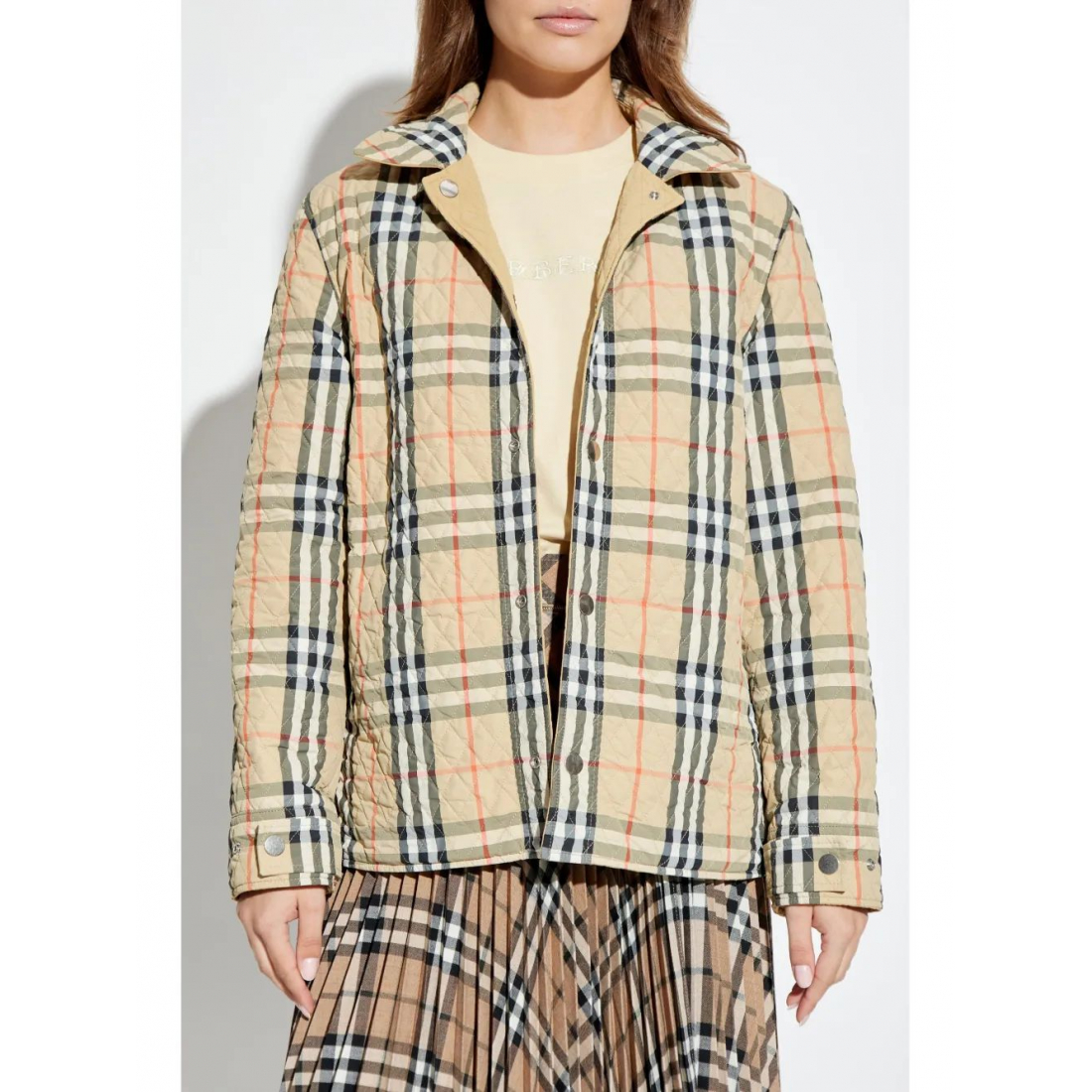 'Reversible' Gesteppte Jacke für Damen