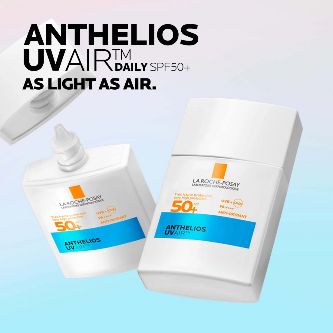 'Anthelios UVAir Daily Invisible Fluid SPF50+' Face Sunscreen - 40 ml