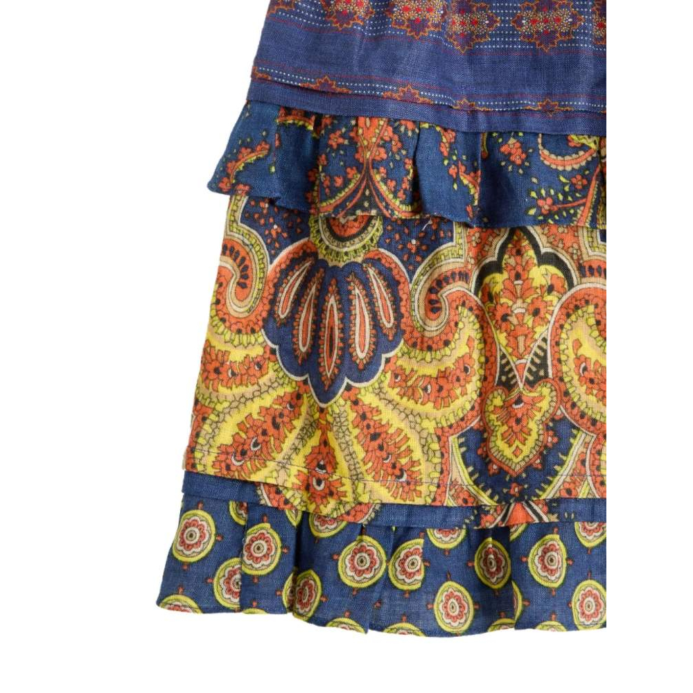 'Medaglioni Voyage Imaginaire' Mini Rock für Damen