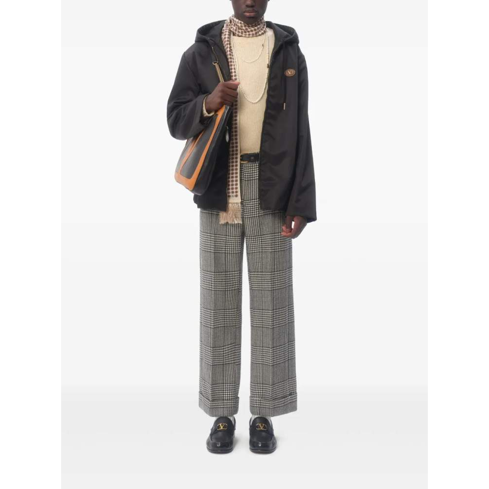 'VLogo-Patch Hooded' Windbreaker für Herren