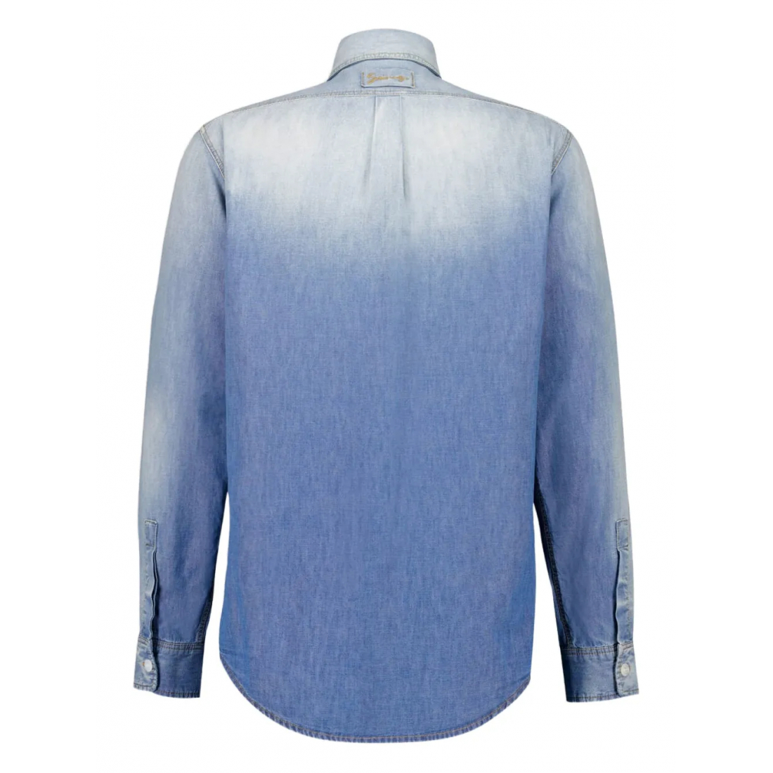 'Patchwork' Denim-Hemd für Herren