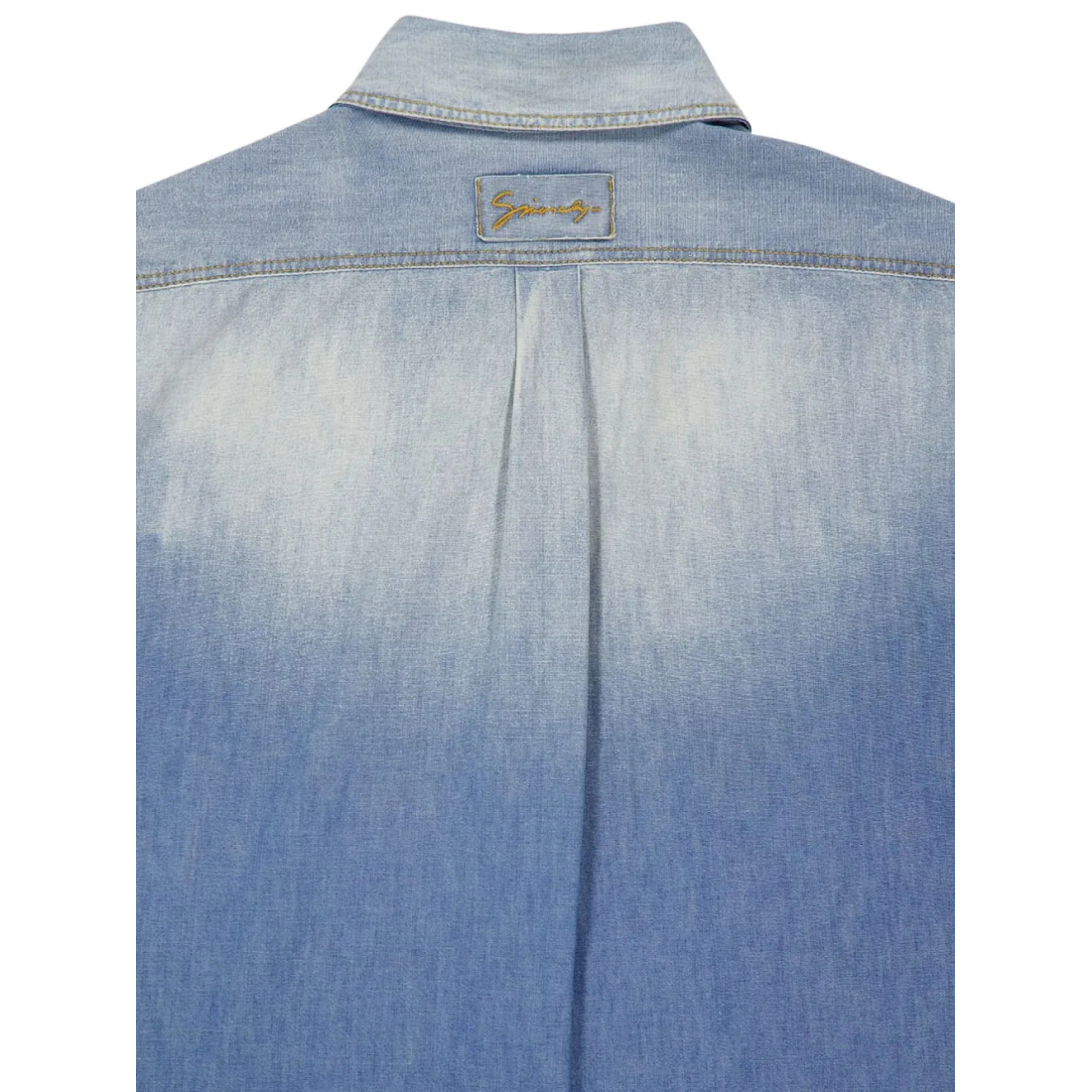 'Patchwork' Denim-Hemd für Herren