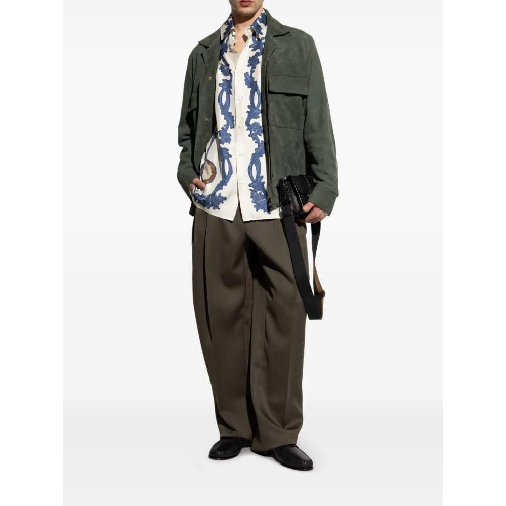 Chemise 'Medusa Cameo-Print' pour Hommes