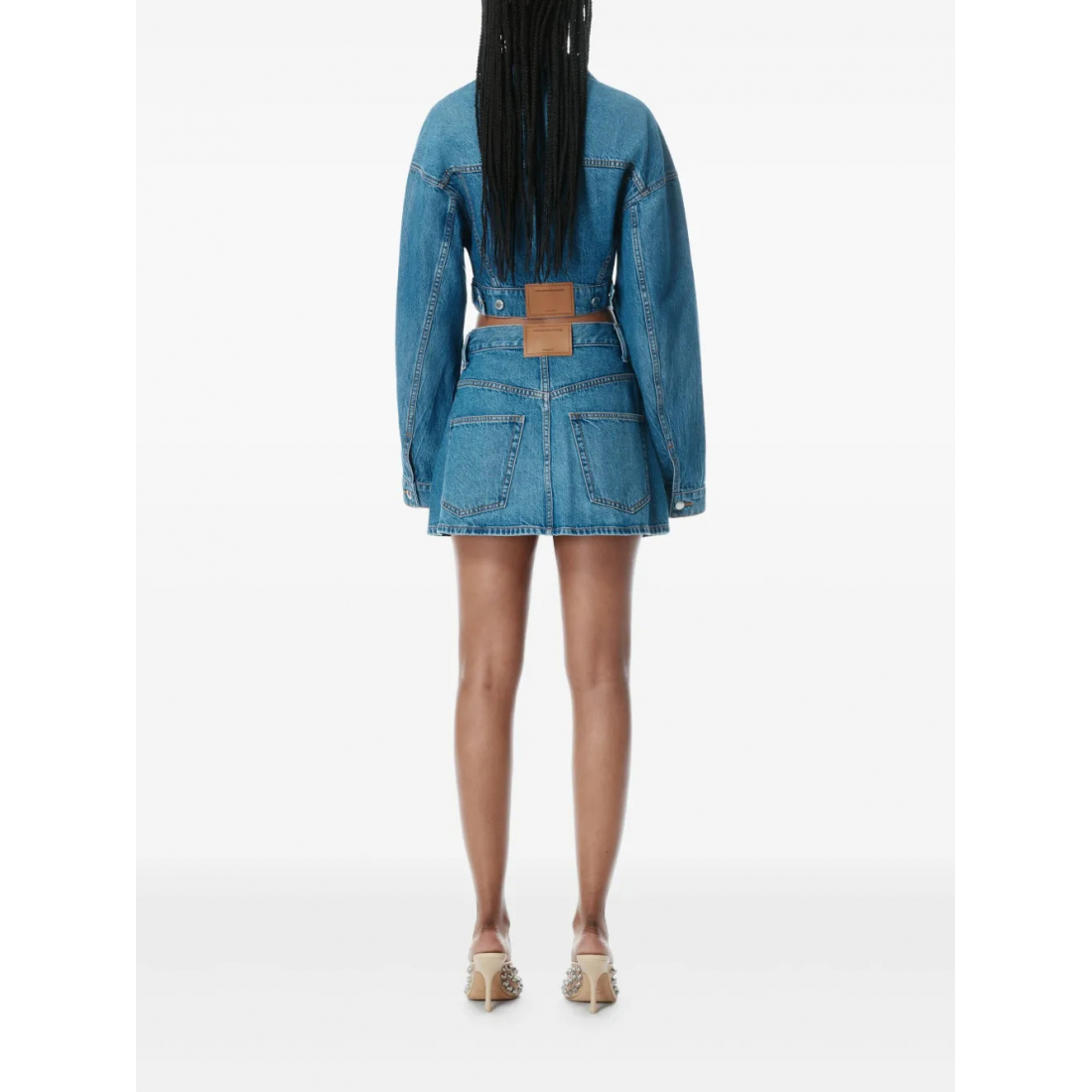 Jupe en Jean 'Wrapped' pour Femmes