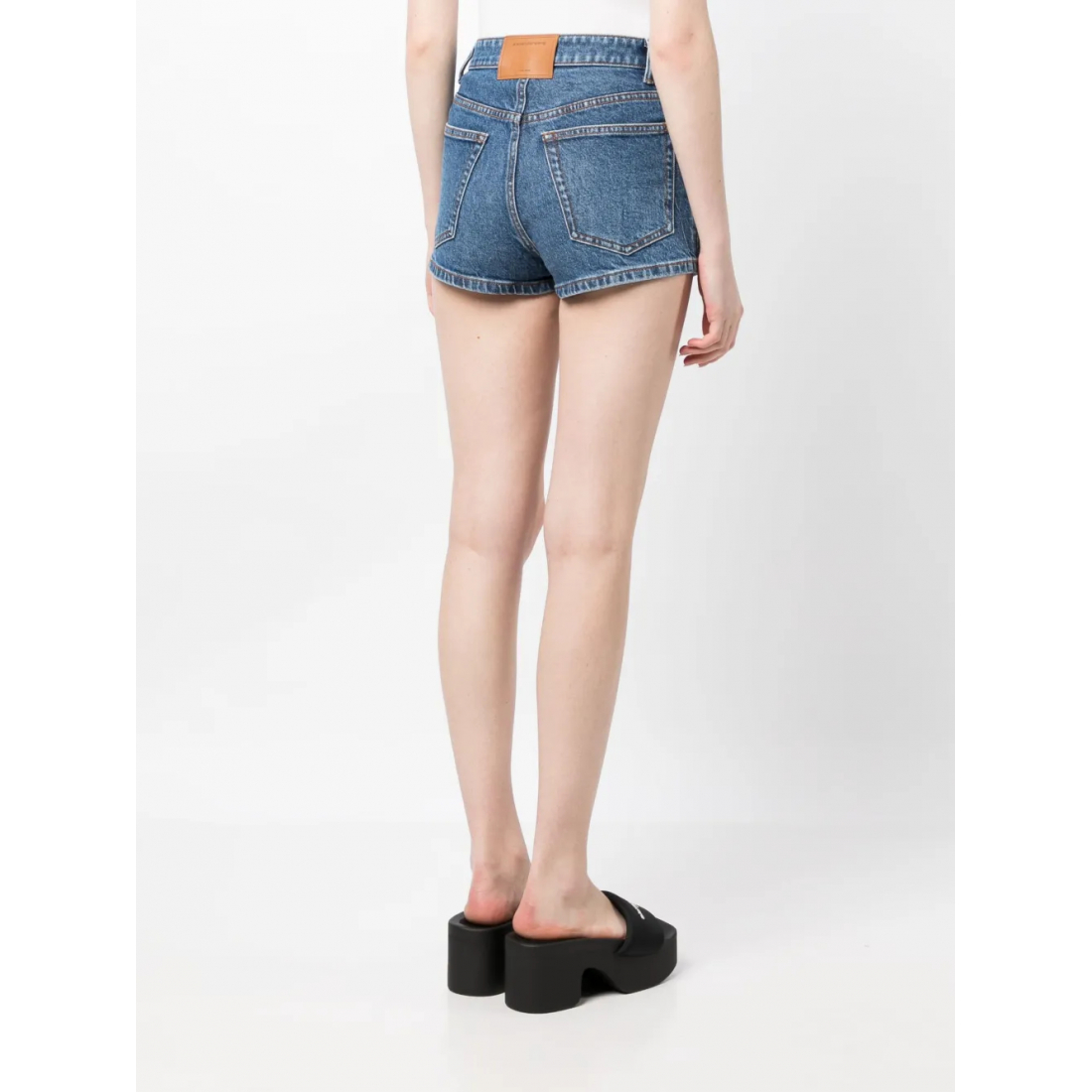 Skort 'Mid-Rise Denim' pour Femmes