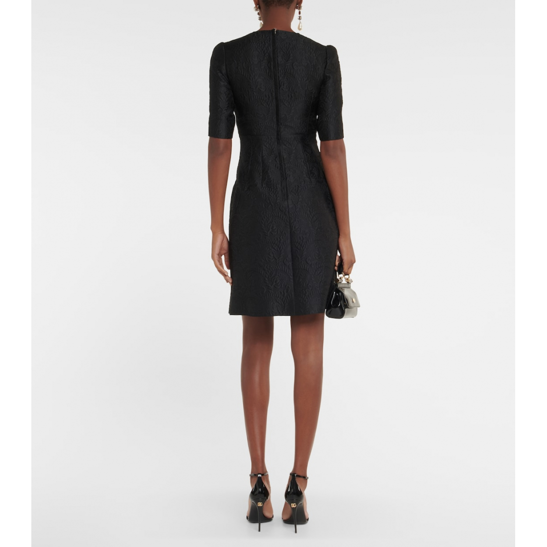 Women's 'A-Line Brocade' Mini Dress