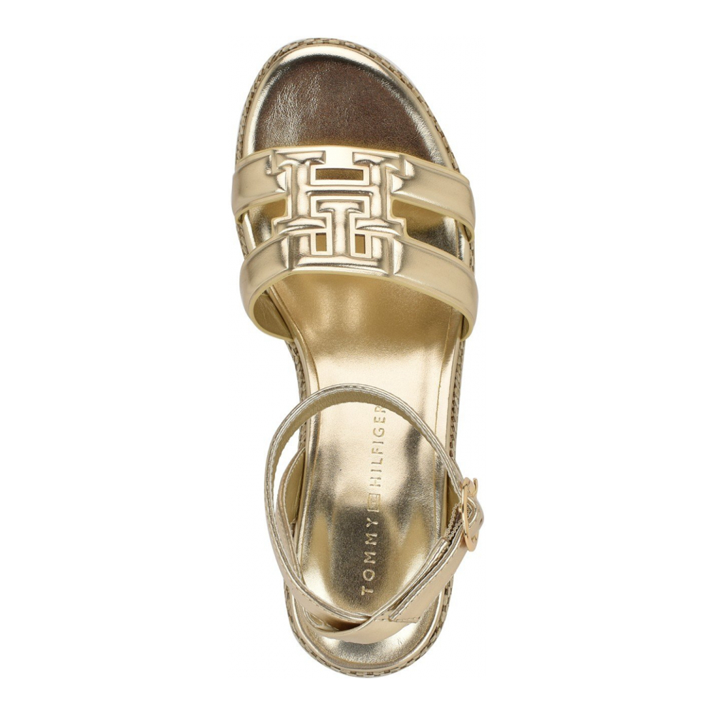 Women's 'Vastie Raffia Platform' Wedge Sandals