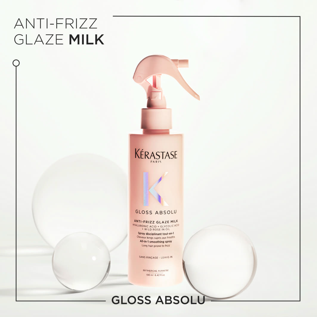 Lait capillaire anti-frizz 'Gloss Absolu Glaze' - 190 ml