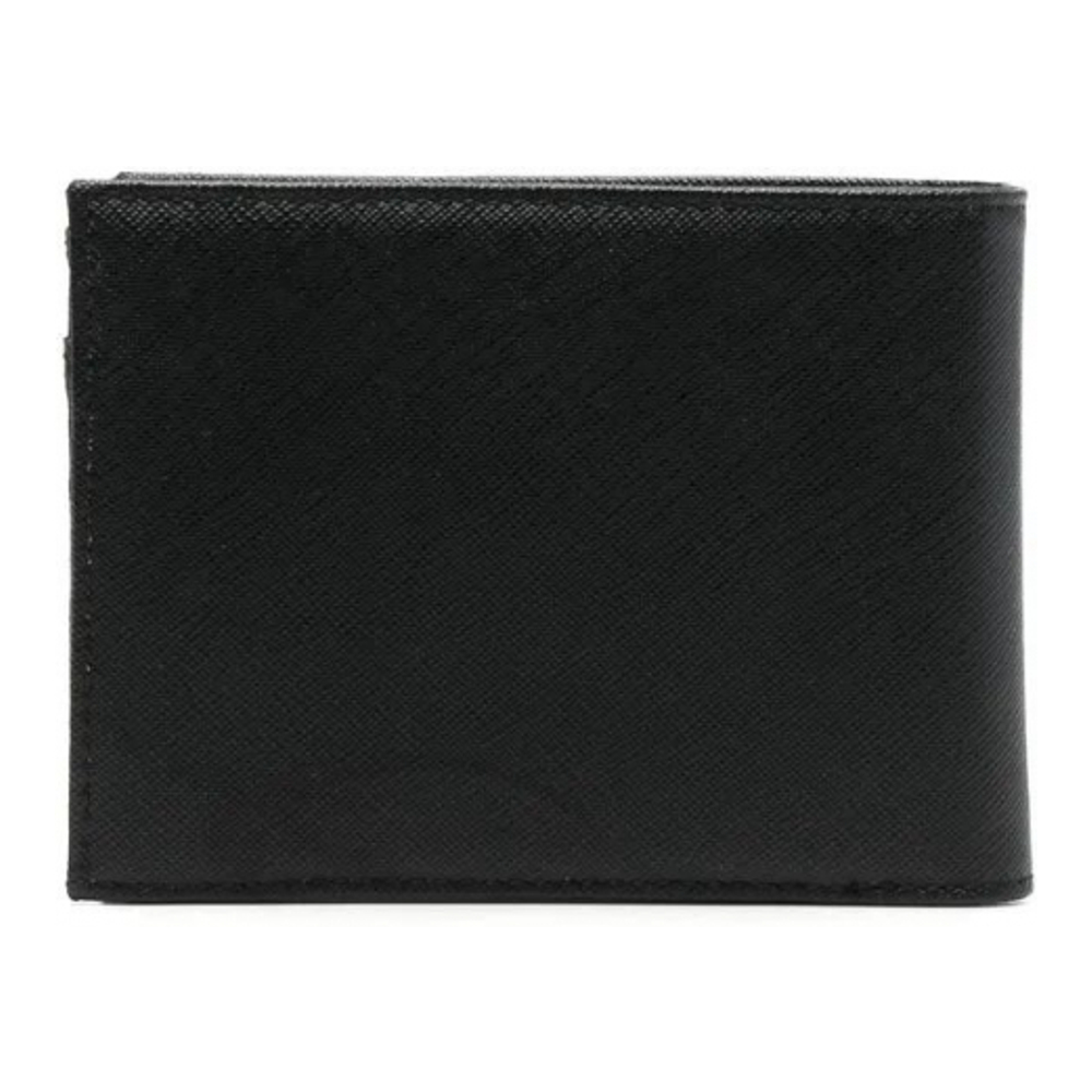 'Logo-Plaque Bi-Fold' Portemonnaie für Herren